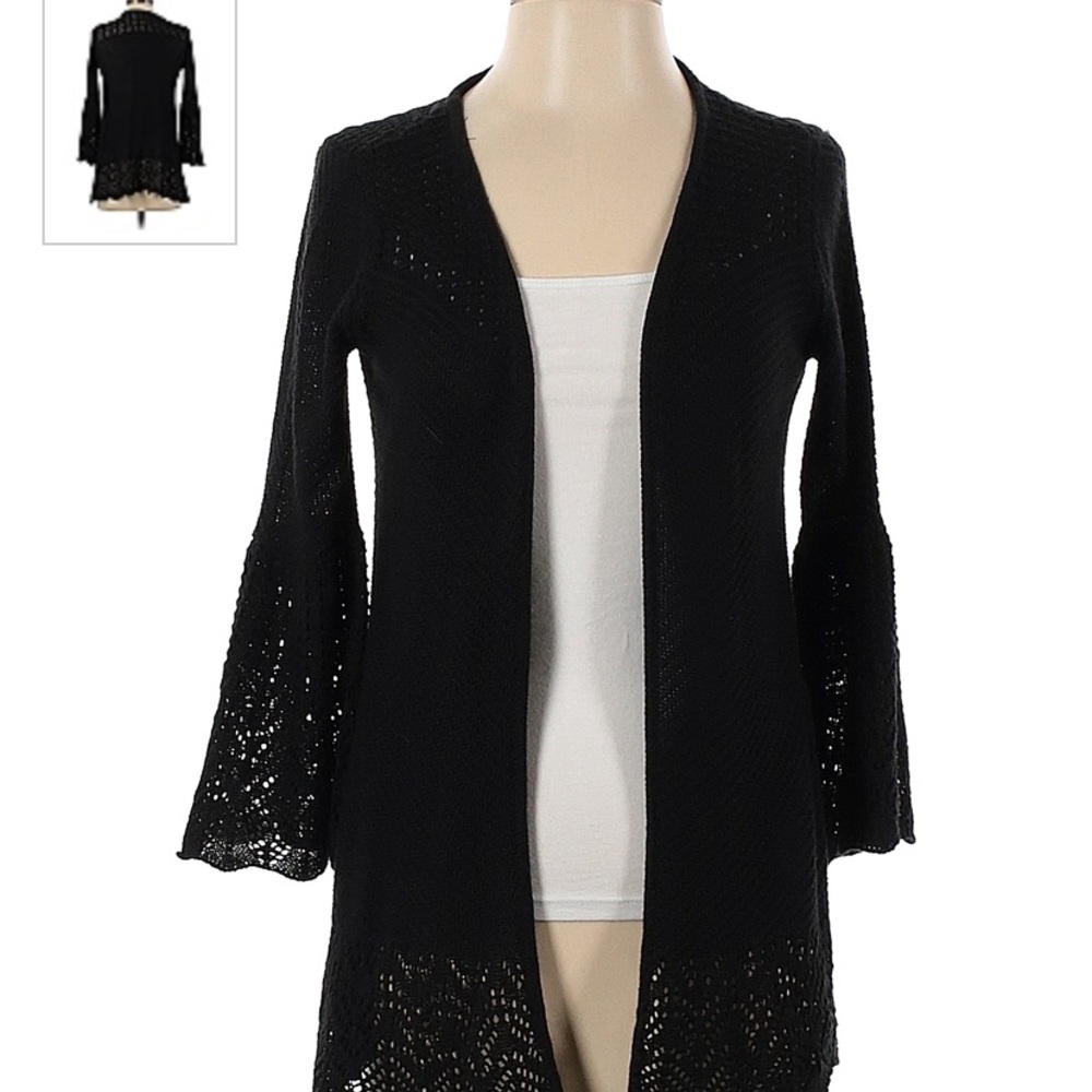 LC Lauren Conrad Boho Bell Sleeve Cardigan